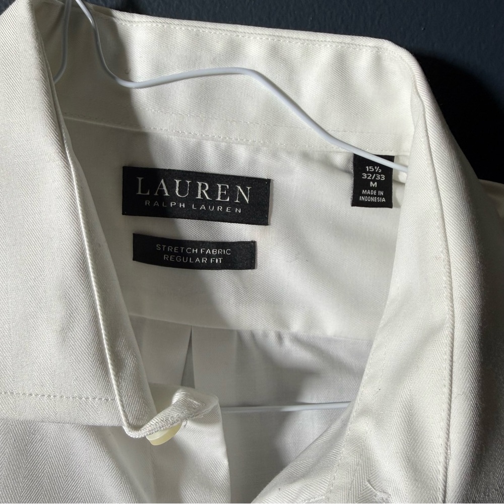 Ralph Lauren Classic White Dress Shirt - Picture 7 of 7